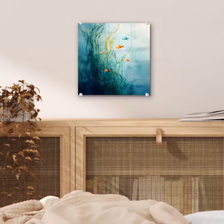 Waterplanten - Vissen - Kleurrijk - Water plexiglas 5mm klein -sfeer4
