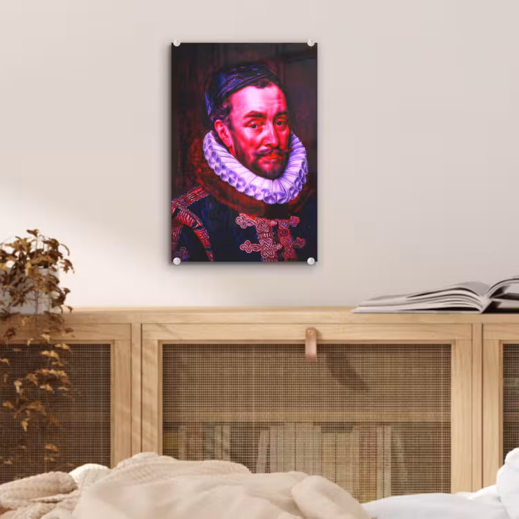 Willem van Oranje - Adriaen Thomasz - Oude meesters plexiglas 5mm klein -sfeer4