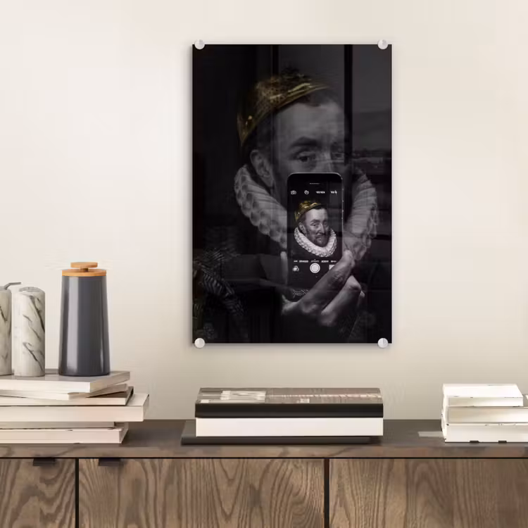 Willem van Oranje - Adriaen Thomasz - Smartphone plexiglas 5mm klein -sfeer1
