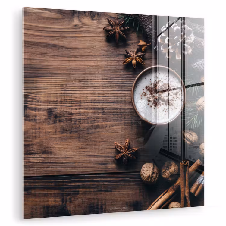 Winter - Houtlook - Stilleven plexiglas 5mm klein -zzzproduct_nieuw