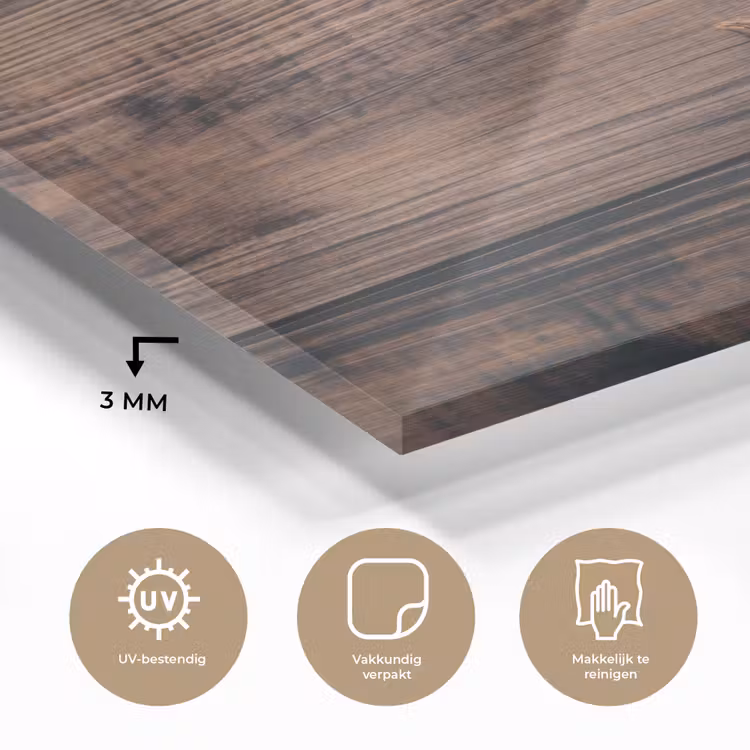 Winter - Houtlook - Stilleven plexiglas 5mm klein -sfeer2