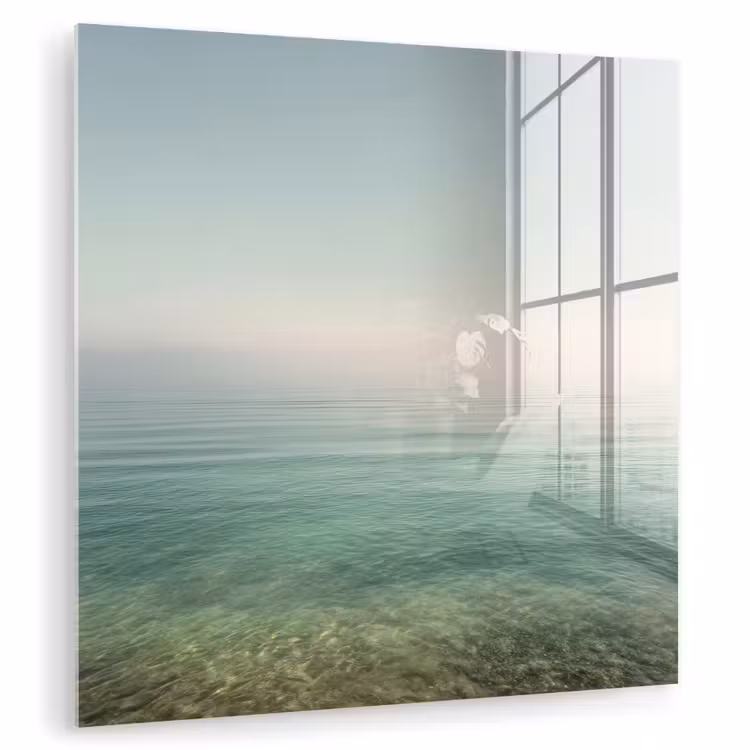 Zee - Horizon - Blauw - Mist plexiglas 5mm klein -zzzproduct_nieuw