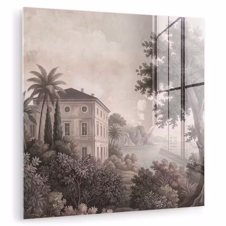 Zee - Villa - Beige plexiglas 5mm klein -zzzproduct_nieuw