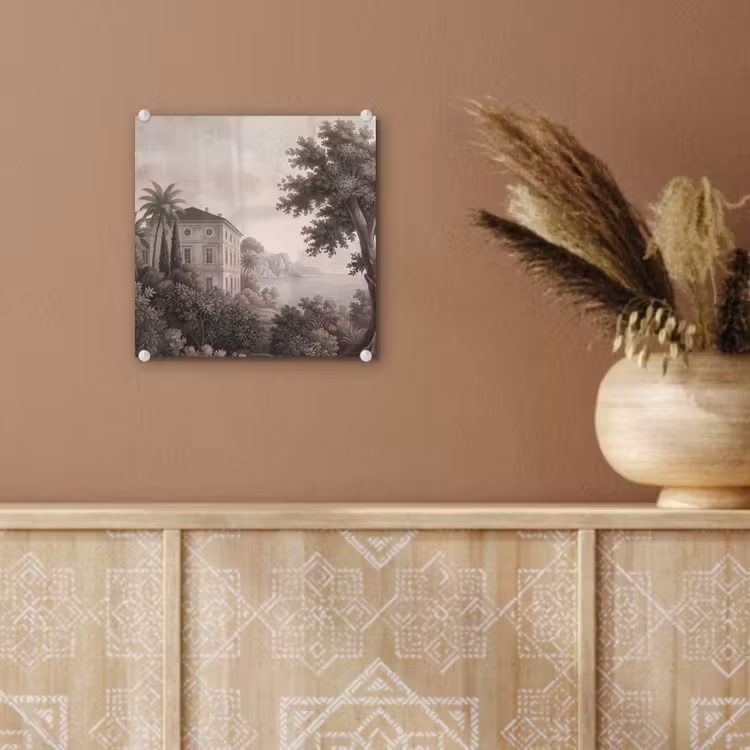Zee - Villa - Beige plexiglas 5mm klein -sfeer5