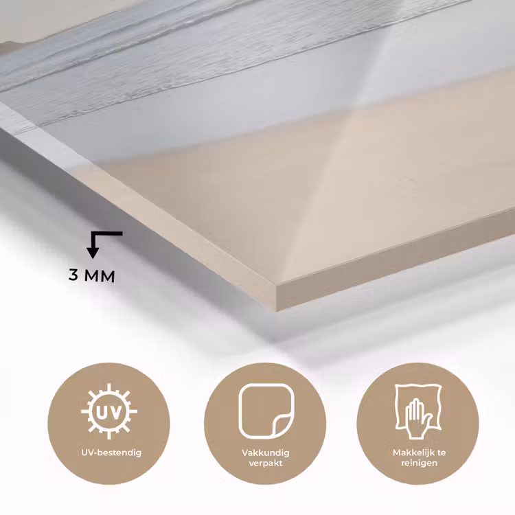 Zee - Zon - Zand plexiglas 5mm klein -sfeer2