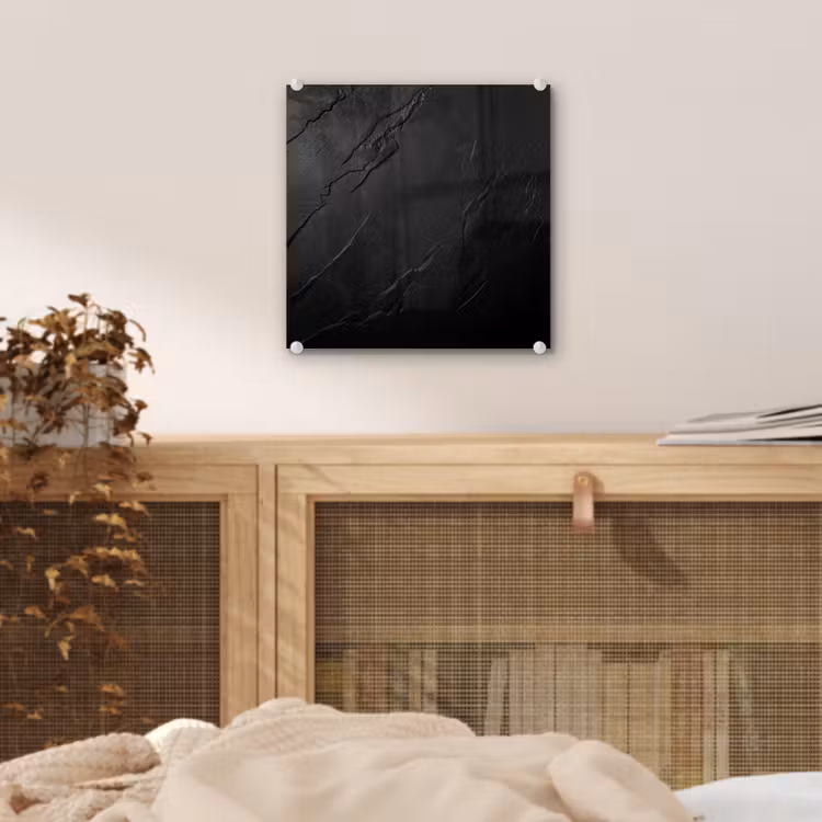 Zwart - Steen - Beton plexiglas 5mm klein -sfeer4