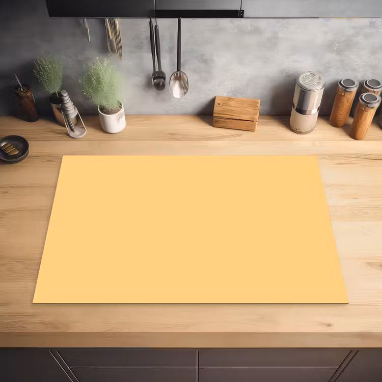 Apricot - Ice - Oranje Inductie beschermer vinyl 3mm klein 276 -sfeer5