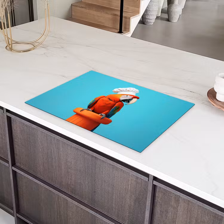 Ara - Koksmuts - Sokkel - Grappig Inductie beschermer vinyl 3mm klein -sfeer8