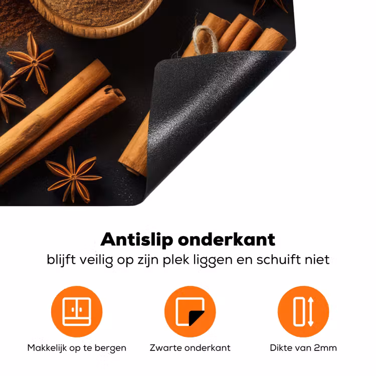 Aroma's van Comfort Inductie beschermer vinyl 3mm klein -zzzzzzz-td-onderkant