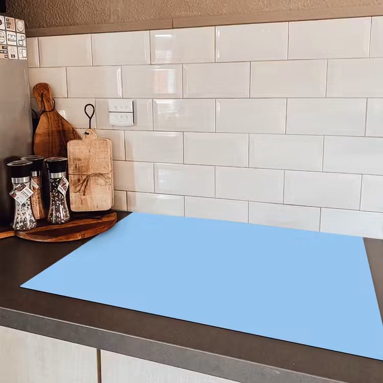 Baby - Blue - Blauw Inductie beschermer vinyl 3mm klein 276 -sfeer3