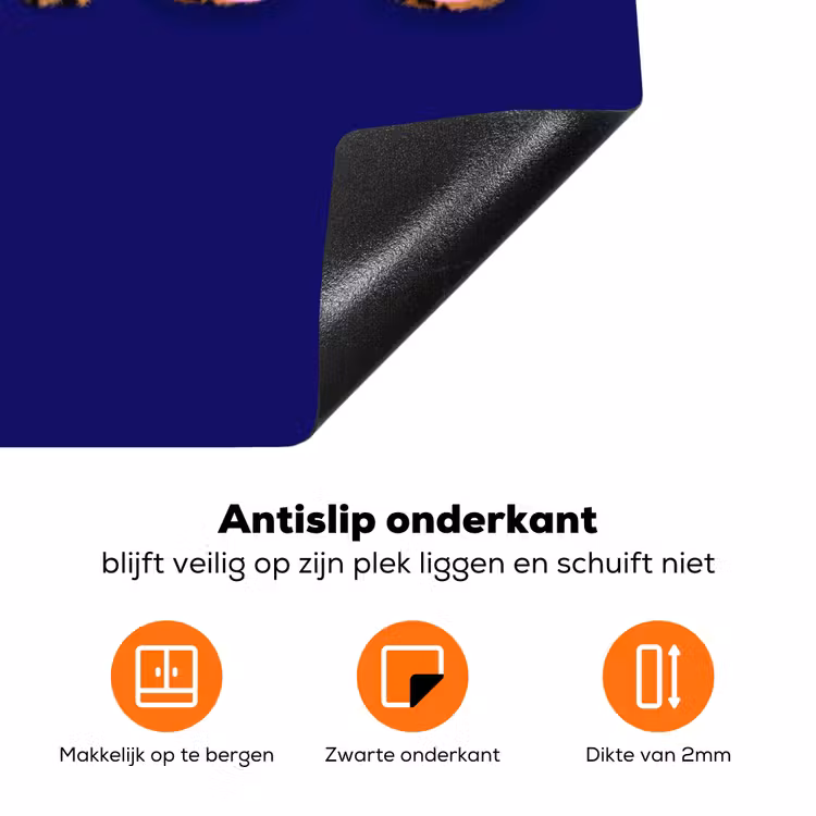 Badass - Panterpint - Schaduw - Roze Inductie beschermer vinyl 3mm klein -zzzzzzz-td-onderkant