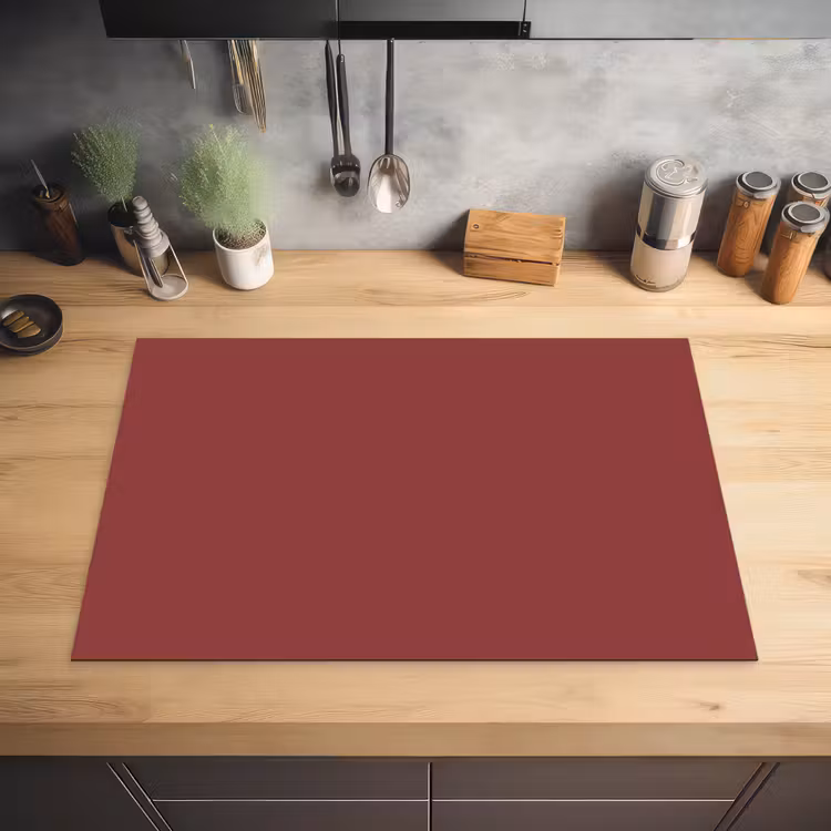 Barn - Antique - Rood Inductie beschermer vinyl 3mm klein 276 -sfeer5