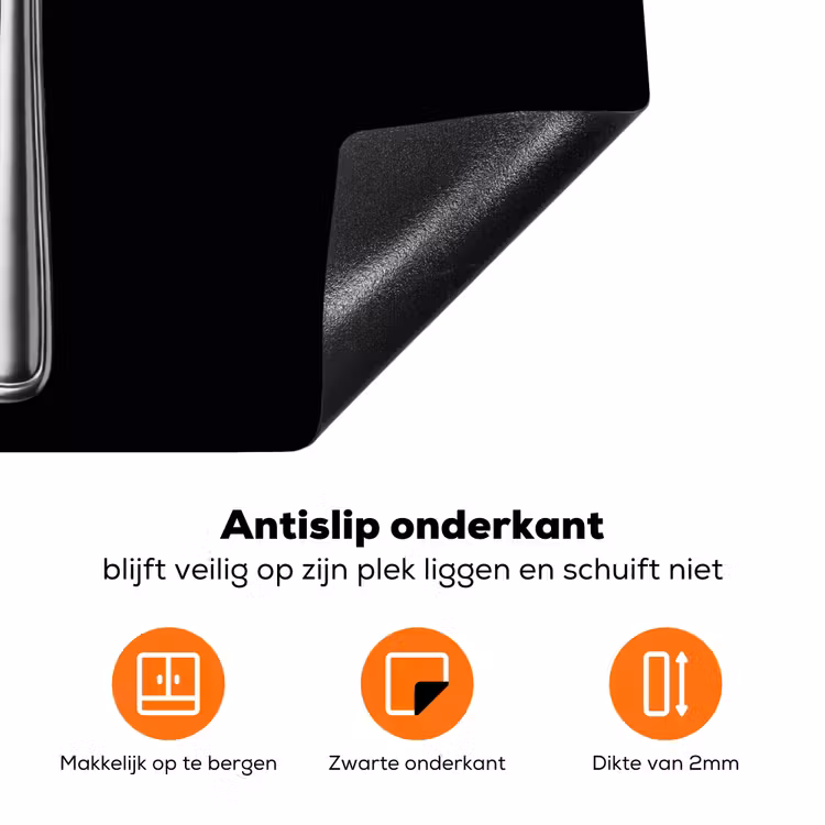 Bestek - Klassiek - Elegant Inductie beschermer vinyl 3mm klein -zzzzzzz-td-onderkant