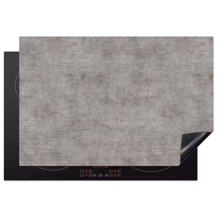 Beton - Muur - Patronen Inductie beschermer vinyl 3mm klein 276 -3d