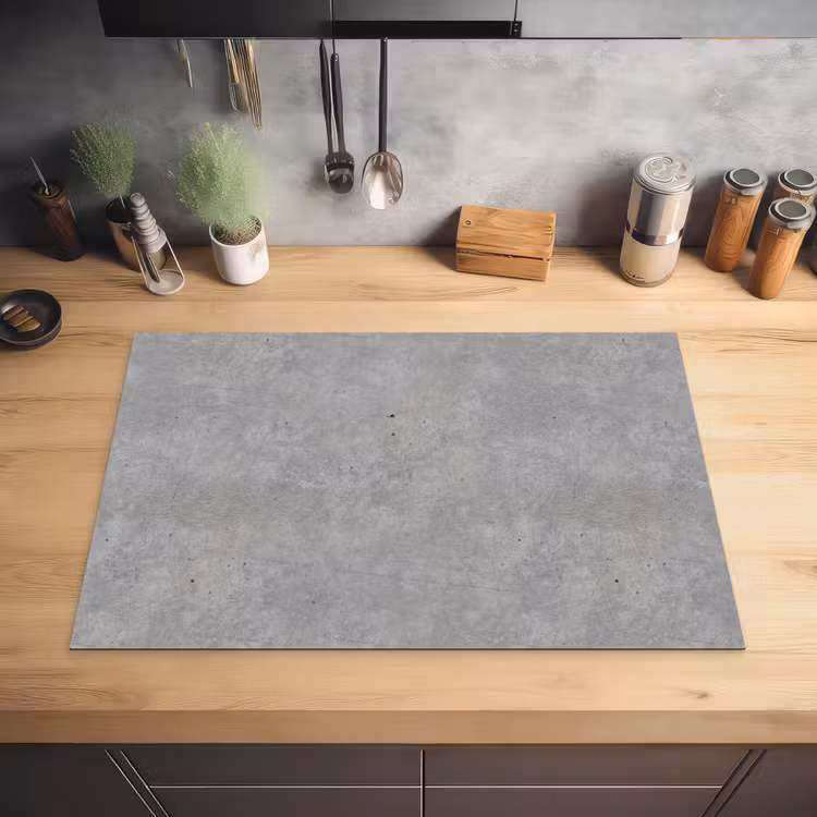 Beton - Patronen - Industrieel Inductie beschermer vinyl 3mm klein 276 -sfeer5
