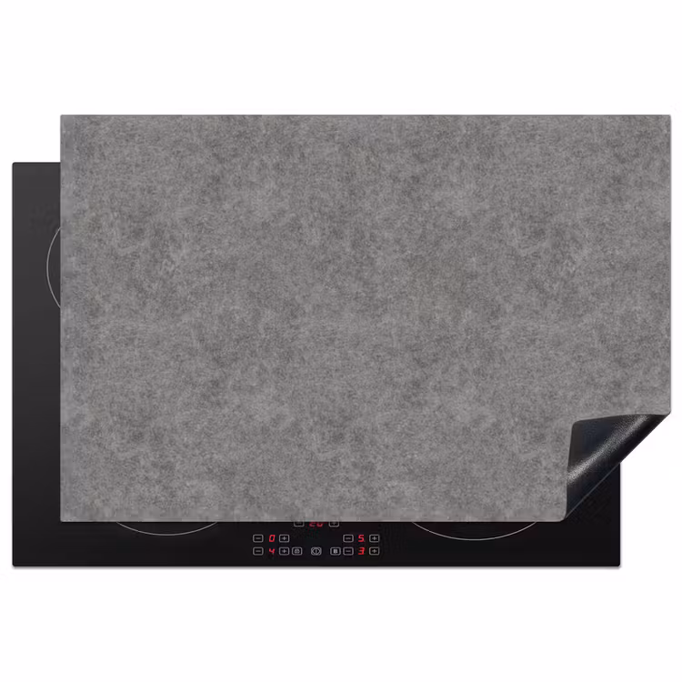 Beton - Textuur - Patronen Inductie beschermer vinyl 3mm klein 276 -3d