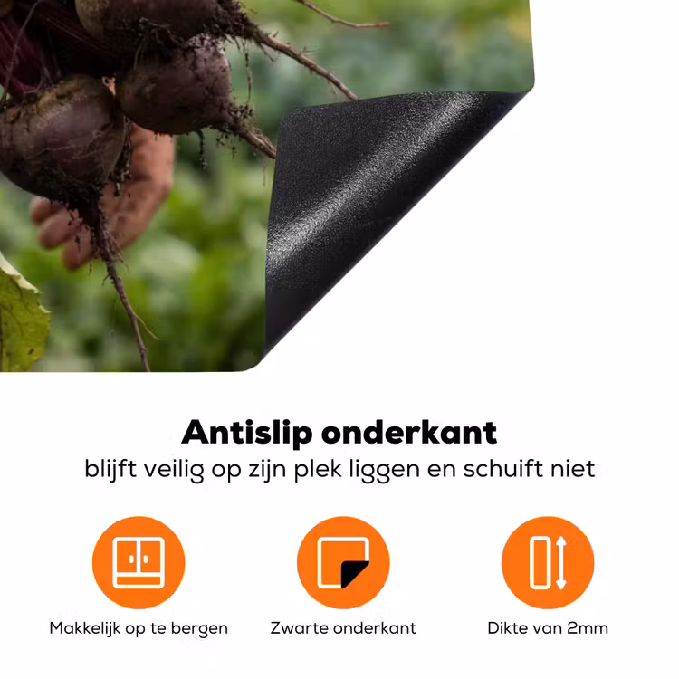 Bieten - Vers - Moestuin Inductie beschermer vinyl 3mm klein -zzzzzzz-td-onderkant