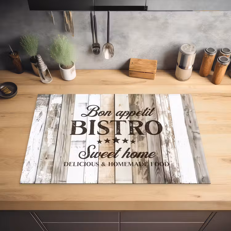 Bistro Welkomstbord Inductie beschermer vinyl 3mm klein -sfeer5