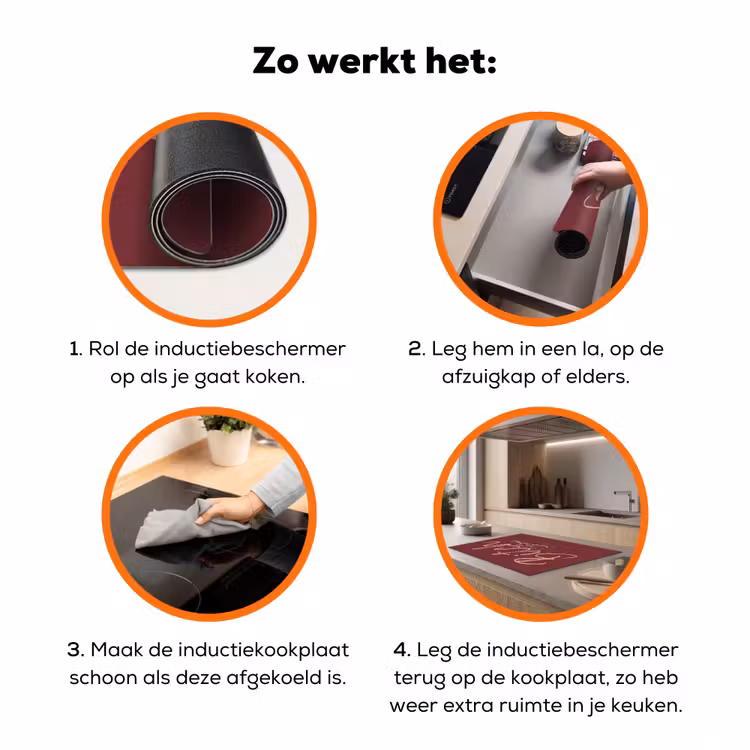 Bitch please - Rood - Blauw Inductie beschermer vinyl 3mm klein -zzzzzzz-td-werking