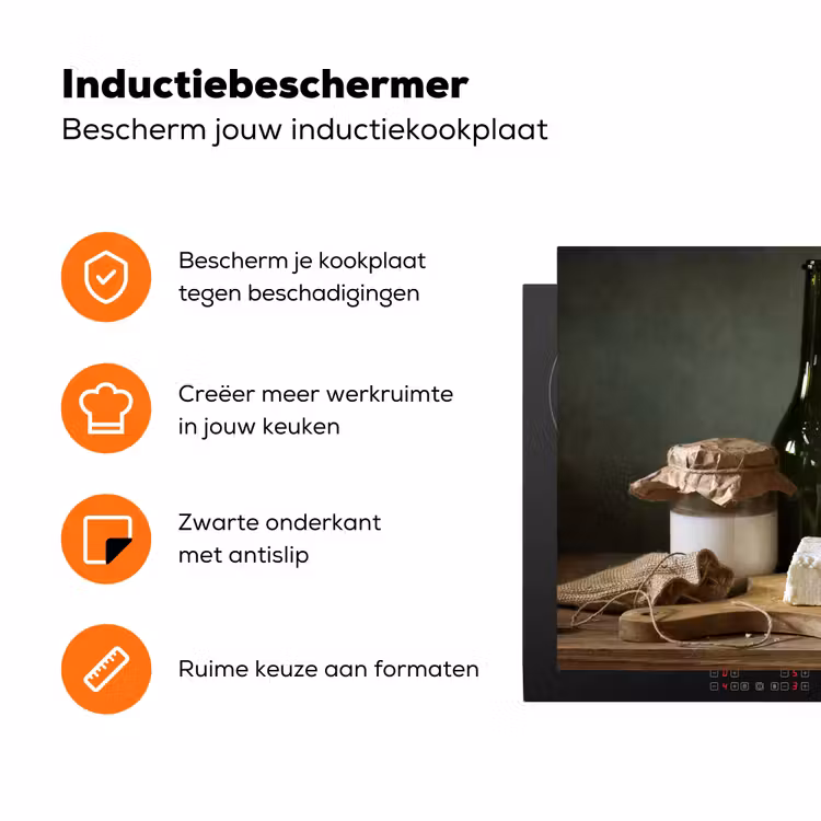 Boeren Eenvoud Inductie beschermer vinyl 3mm klein -zzzzzzz-td-ups