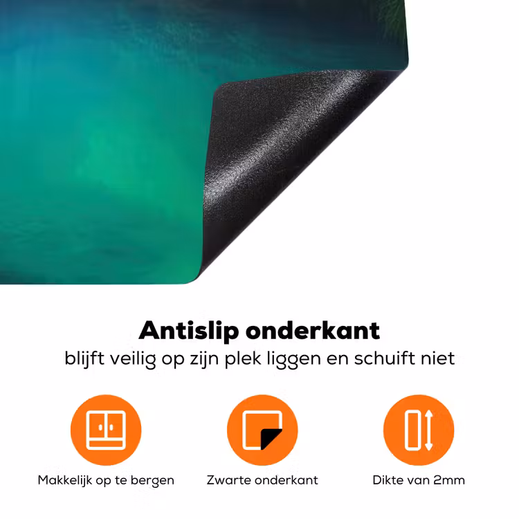 Brug - Water - Rivier - Bos Inductie beschermer vinyl 3mm klein -zzzzzzz-td-onderkant