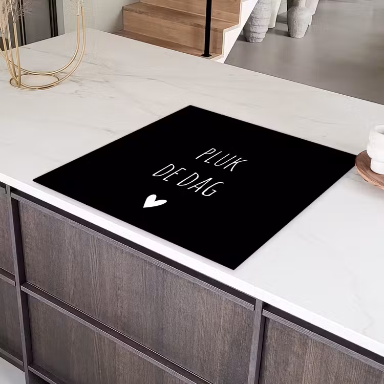 Carpe diem - Spreuken - Pluk de dag - Quotes Inductie beschermer vinyl 3mm middel -sfeer8