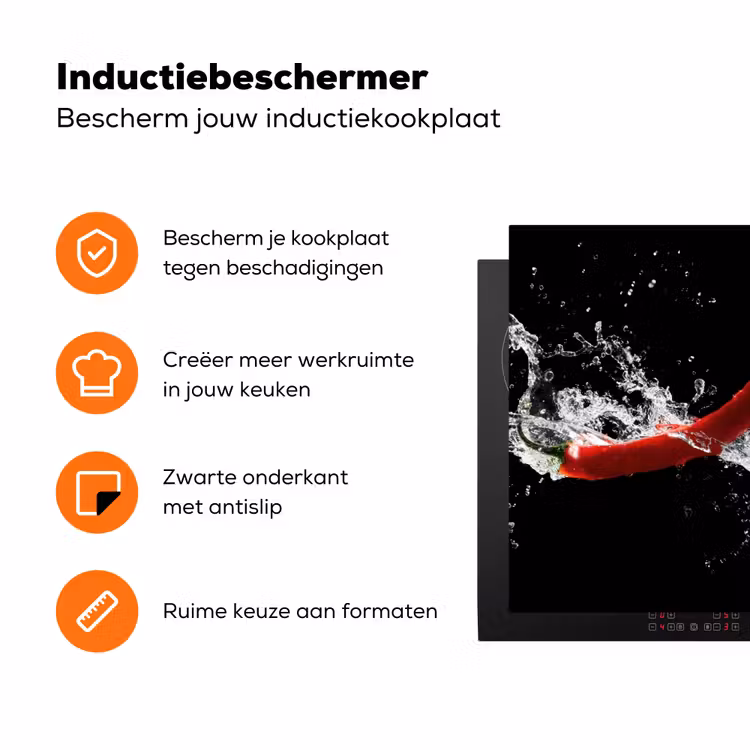 Chilipeper Choreografie Inductie beschermer vinyl 3mm klein -zzzzzzz-td-ups