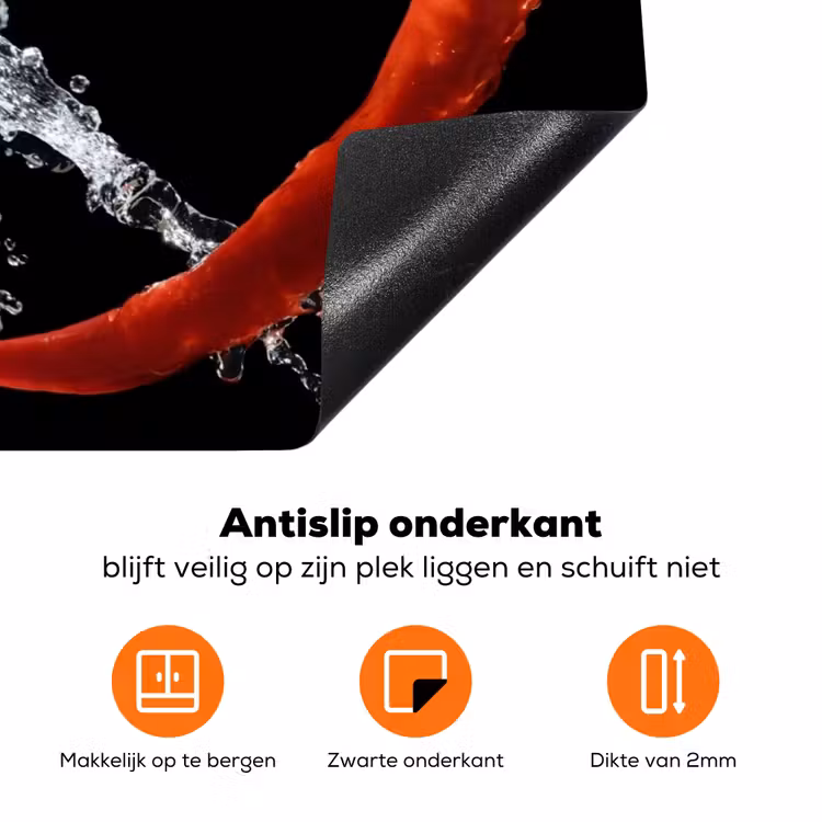 Chilipeper Choreografie Inductie beschermer vinyl 3mm klein -zzzzzzz-td-onderkant
