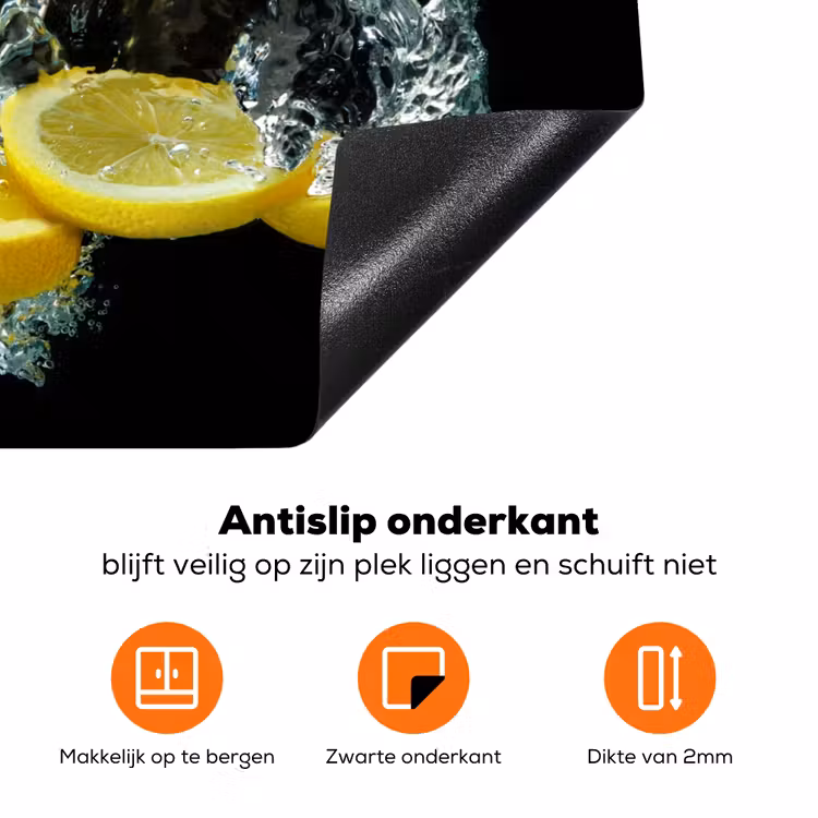 Citroenen in het Aquatische Theater Inductie beschermer vinyl 3mm klein -zzzzzzz-td-onderkant