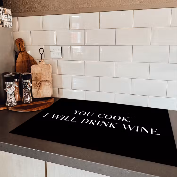 Culinaire Afspraak Inductie beschermer vinyl 3mm klein -sfeer3