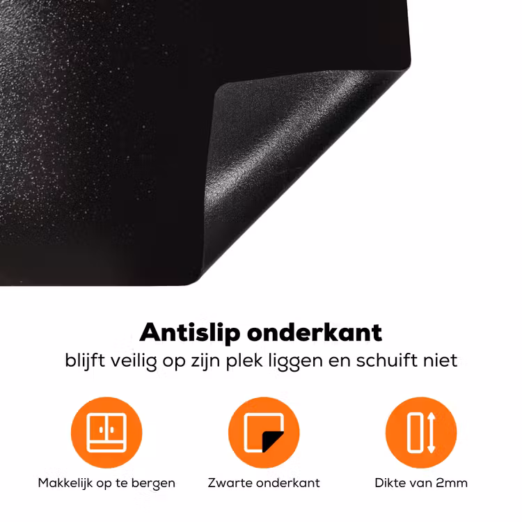 Culinaire Voorbereidingen bij Schemerlicht Inductie beschermer vinyl 3mm klein -zzzzzzz-td-onderkant