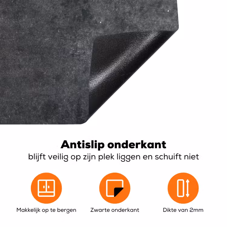 De Essentie van Steen Inductie beschermer vinyl 3mm klein -zzzzzzz-td-onderkant