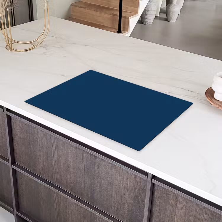 Deep - Ocean - Blauw Inductie beschermer vinyl 3mm klein 276 -sfeer8