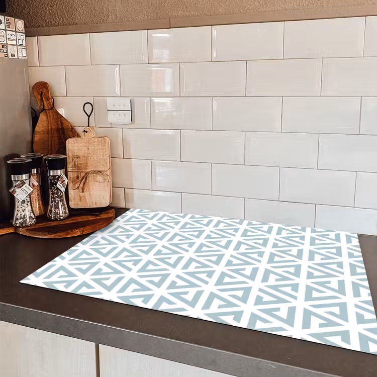 Design - Geometrie - Patroon - Driehoek Inductie beschermer vinyl 3mm klein 276 -sfeer3
