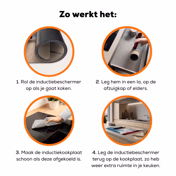 Inductiebeschermer - Droom - Woestijn - Oog - Droom - Woestijn - Oog Inductie beschermer vinyl 3mm klein