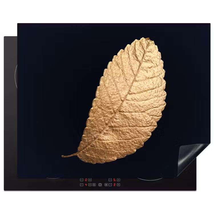 Elegantie in goud Inductie beschermer vinyl 3mm groot -3d