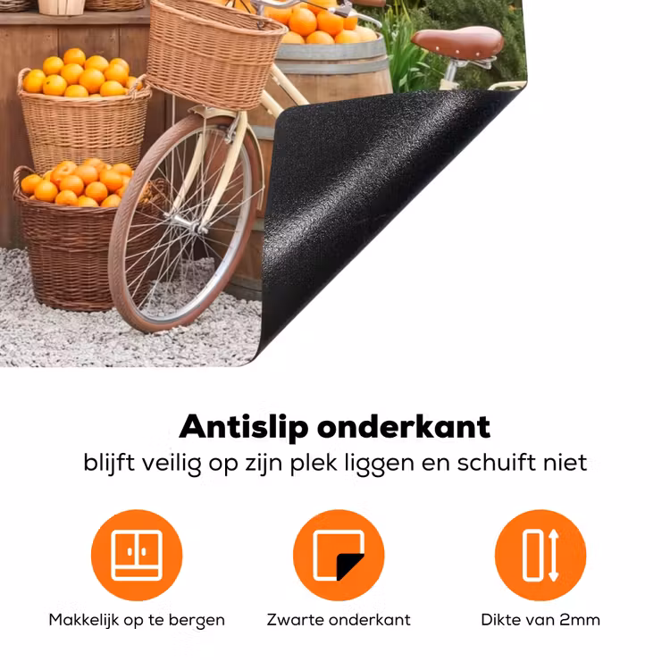 Inductiebeschermer - Fruit - Markt - Landelijk - Fruit - Markt - Landelijk Inductie beschermer vinyl 3mm klein