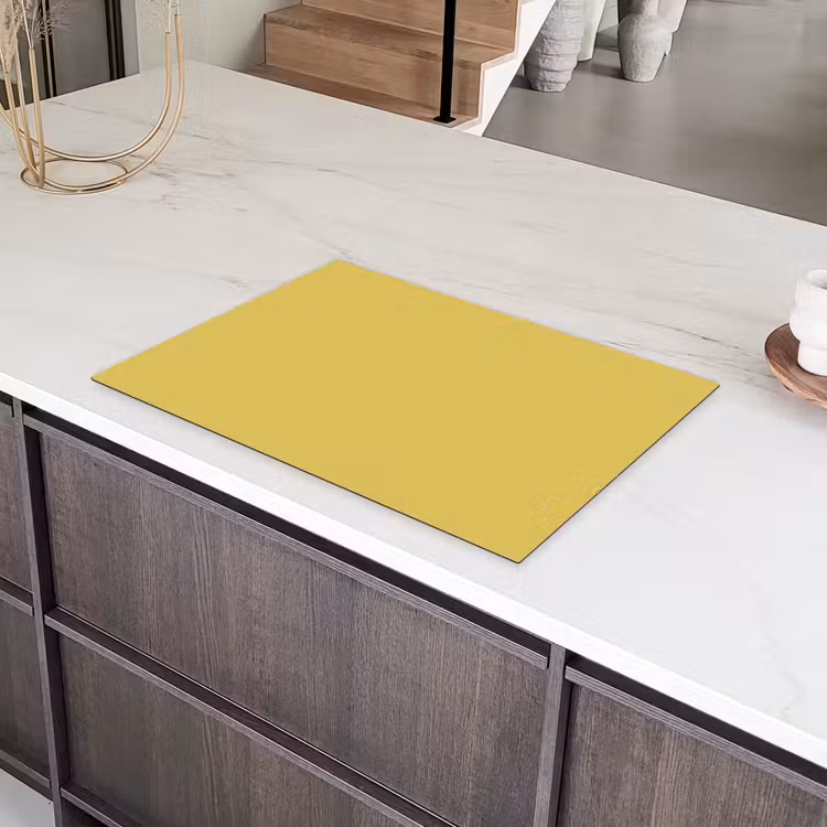 Golden - Victory - Geel Inductie beschermer vinyl 3mm klein 276 -sfeer8