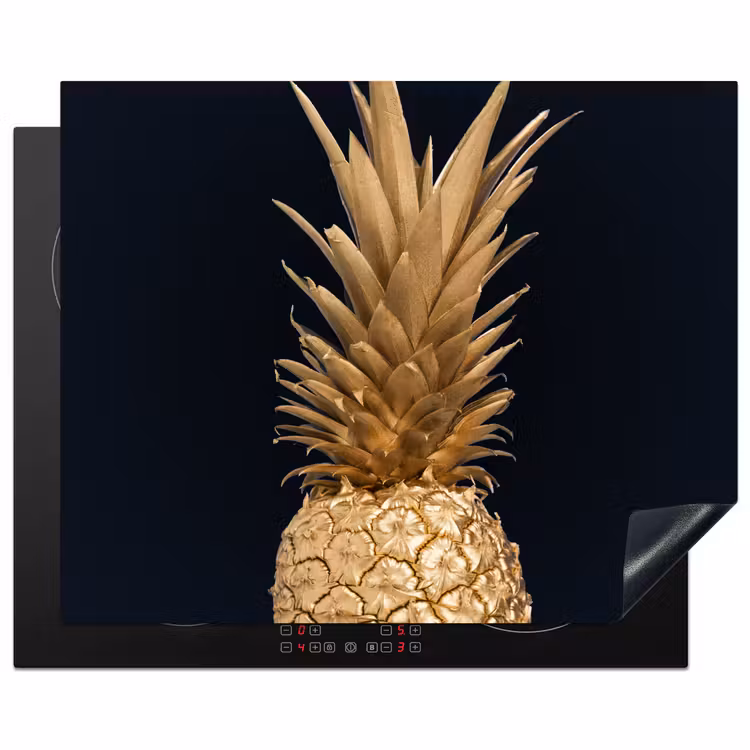 Gouden tropische vrucht Inductie beschermer vinyl 3mm groot -3d