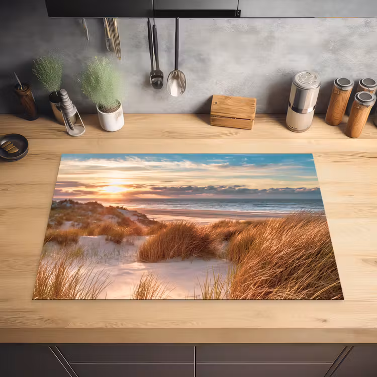 Gouden Uur aan de Kust Inductie beschermer vinyl 3mm klein -sfeer5