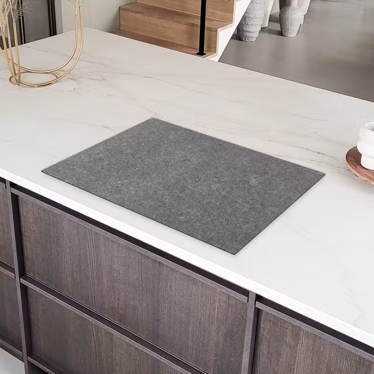 Grind en Grijs Inductie beschermer vinyl 3mm klein -sfeer8