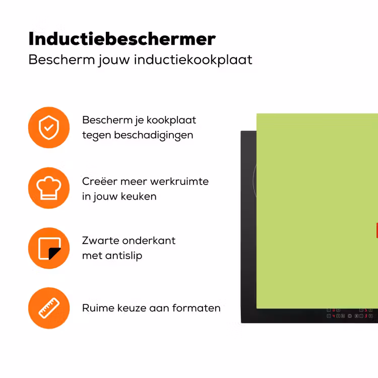 Grl pwr - Groen - Rood - 3D Inductie beschermer vinyl 3mm klein -zzzzzzz-td-ups