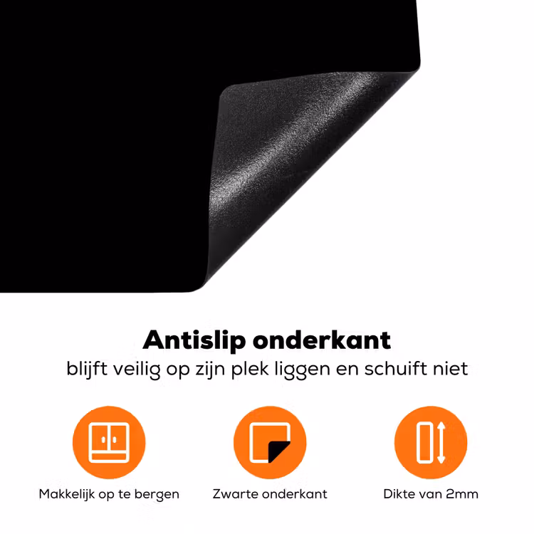 Hart van het Huis Inductie beschermer vinyl 3mm klein -zzzzzzz-td-onderkant