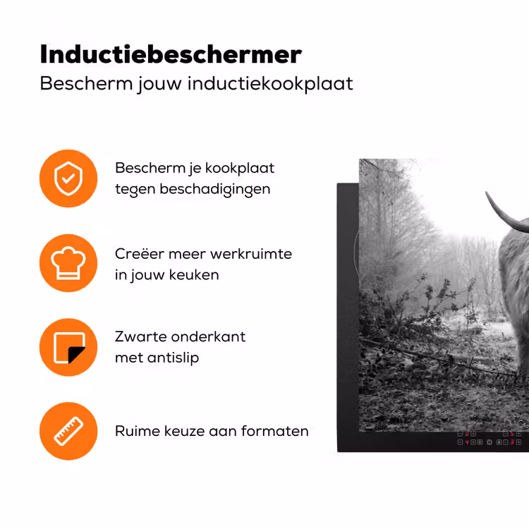 Heerser van de Mist Inductie beschermer vinyl 3mm klein -zzzzzzz-td-ups