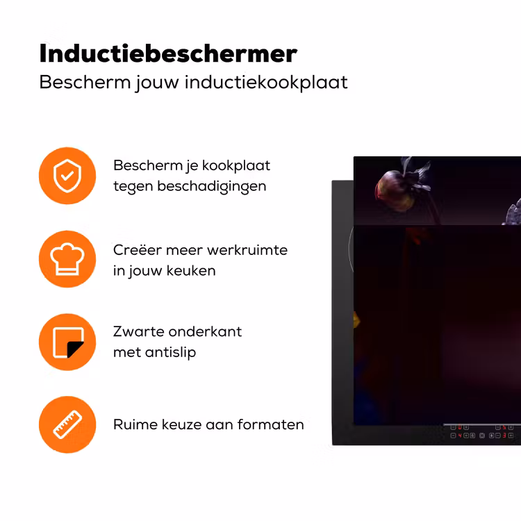 Herfstgloed in Bloei Inductie beschermer vinyl 3mm klein -zzzzzzz-td-ups