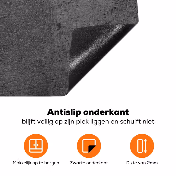 Het Fluisteren van Tijd Inductie beschermer vinyl 3mm klein -zzzzzzz-td-onderkant