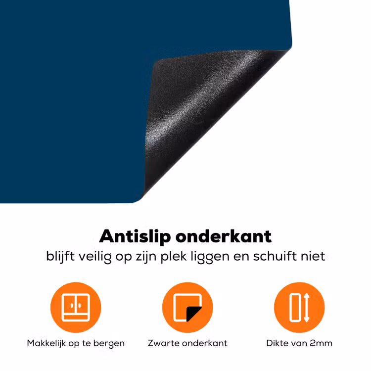 Indigo - Palet - Kleuren Inductie beschermer vinyl 3mm klein 276 -zzzzzzz-td-onderkant
