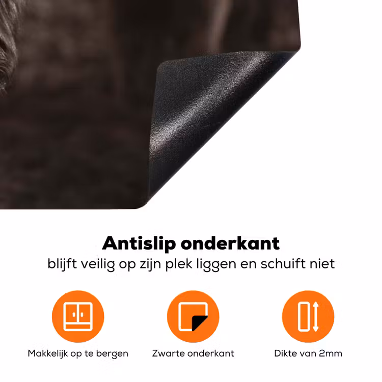 Klanken van de Avondval Inductie beschermer vinyl 3mm klein -zzzzzzz-td-onderkant