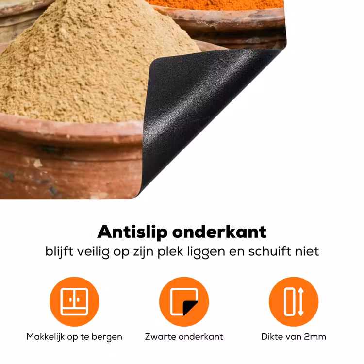 Inductiebeschermer - Kruiden - Potten - Oosters - Kruiden - Potten - Oosters Inductie beschermer vinyl 3mm klein