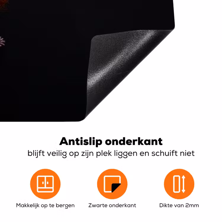 Kruidige Constellatie Inductie beschermer vinyl 3mm klein -zzzzzzz-td-onderkant